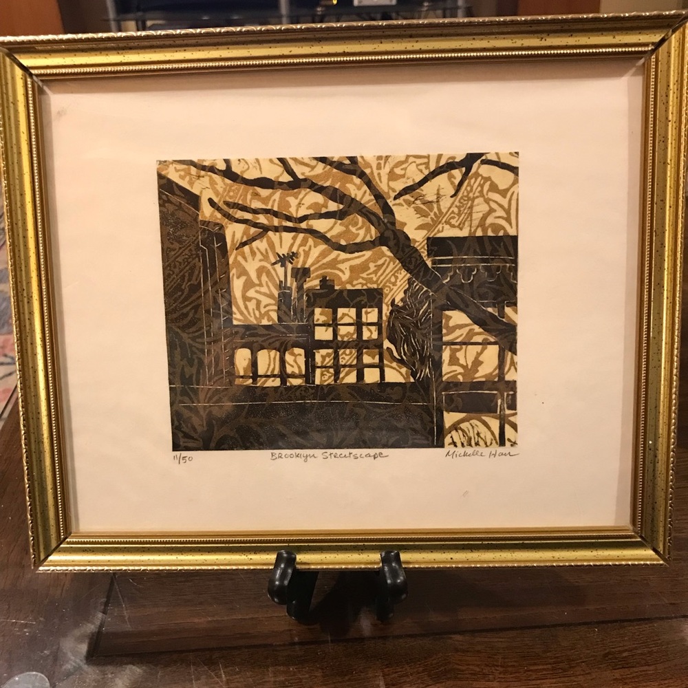 HAND BLOCK PRINTED BY MICHELLE HAN - Picture 1 of 16